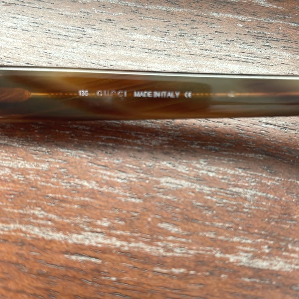 Gucci GG 2505 5T7 brown oval eyeglasses with case - Picture 5 of 16